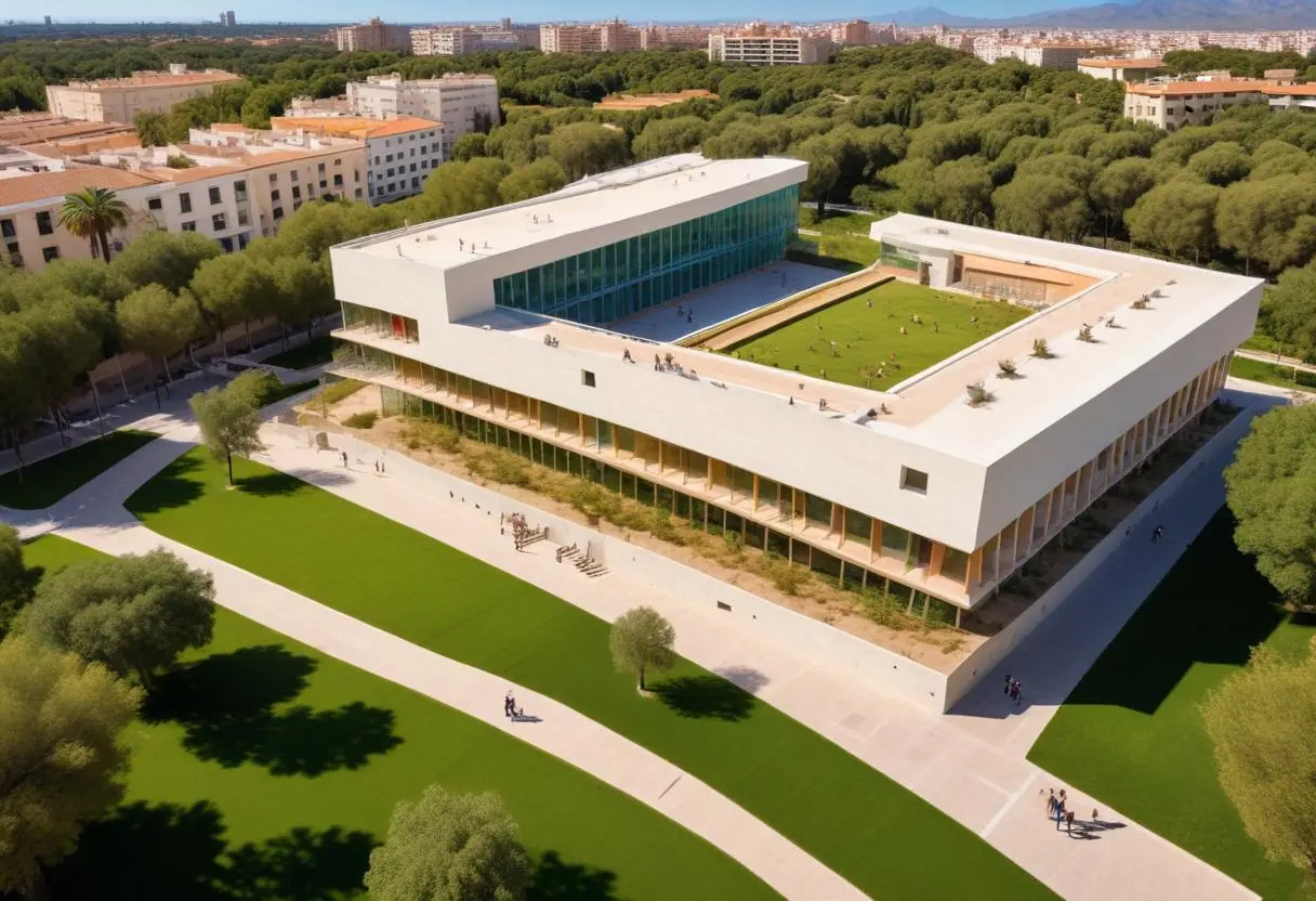 Skolor och utbildning i Valencia illustration